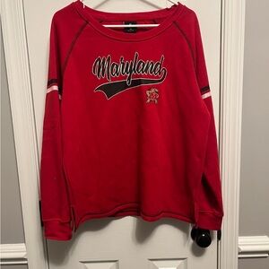 Women's Colosseum Maryland Terrapins
Pullover Fleece Sweatshirt XL